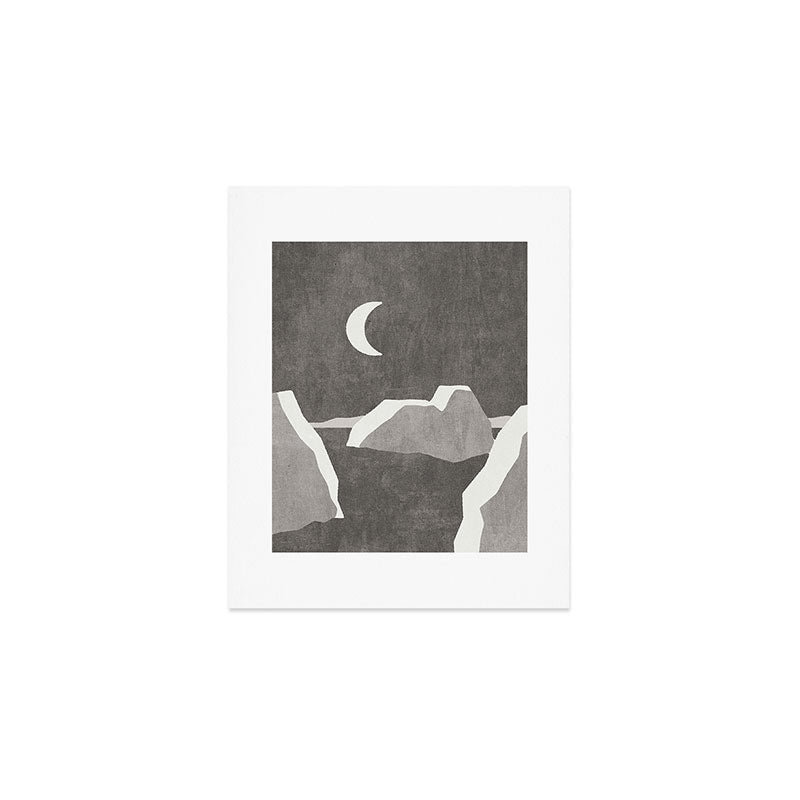 LANDSHAPES / Arctic - Night Art Print Gallery Image 1