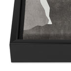 LANDSHAPES / Arctic - Night Framed Canvas Print Gallery Image 3