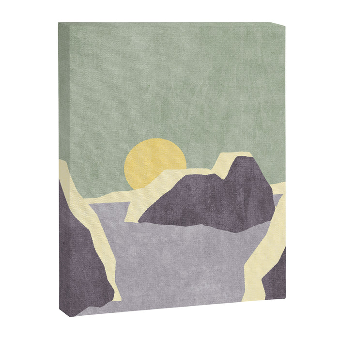 LANDSHAPES / Arctic - Sunset Canvas Print Gallery Image 1