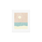 LANDSHAPES / Beach - Day Art Print Gallery Image 1