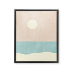 LANDSHAPES / Beach - Day Framed Canvas Print Gallery Image 6