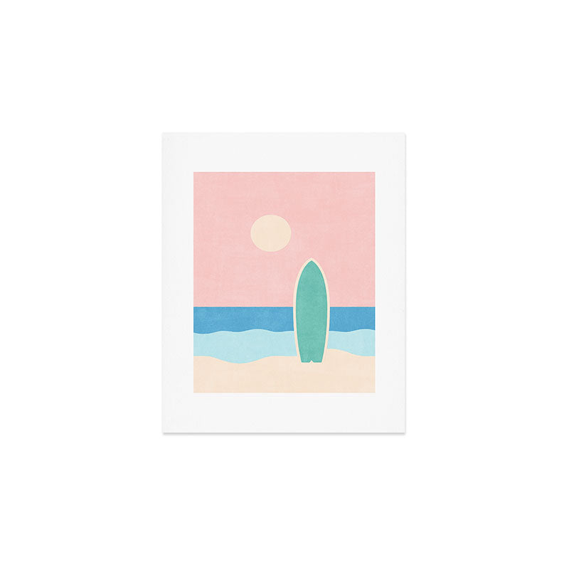 LANDSHAPES - Beach - day Art Print Gallery Image 1