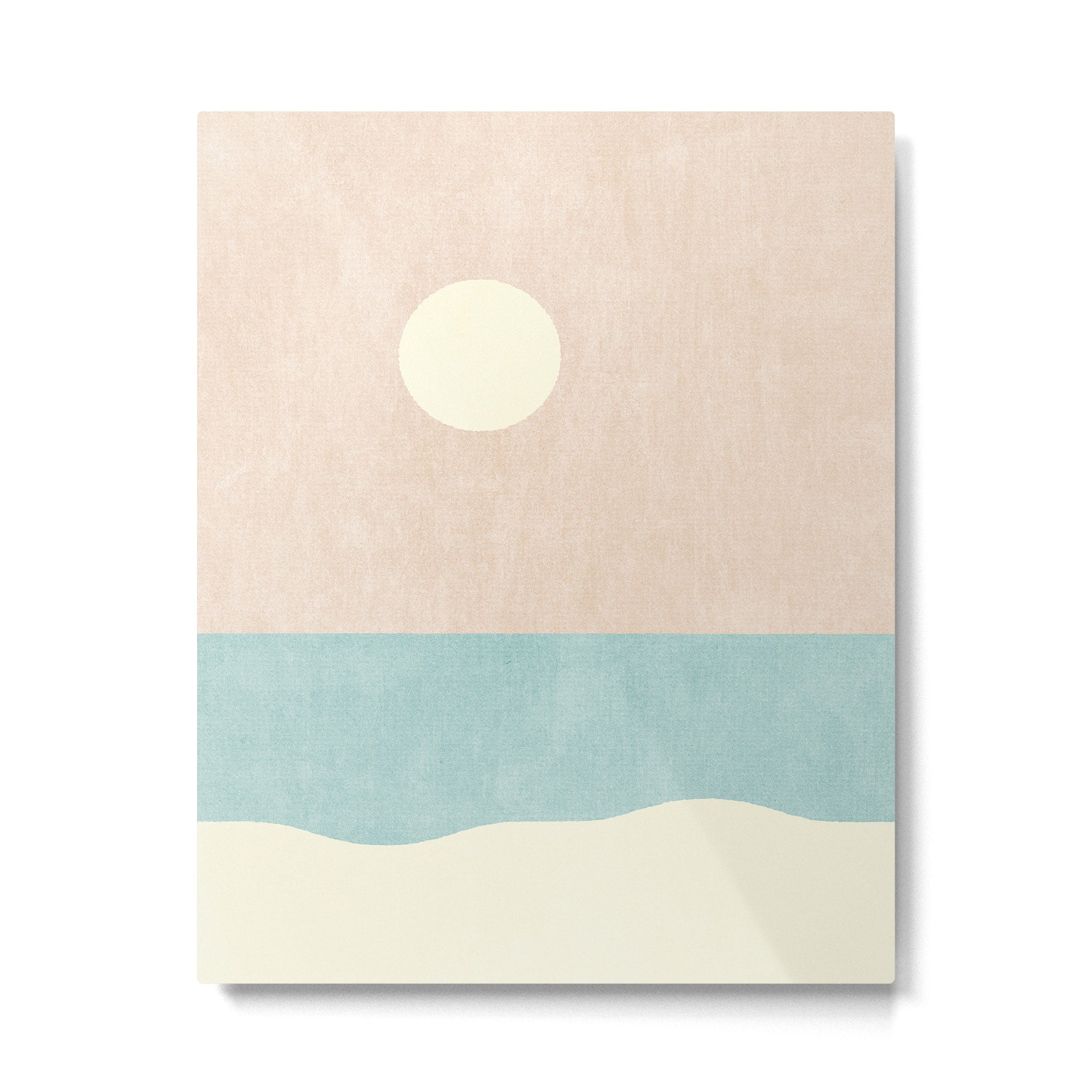 LANDSHAPES / Beach - Day Metal Print Gallery Image 4