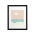 LANDSHAPES / Beach - Day Framed Art Print Gallery Image 5