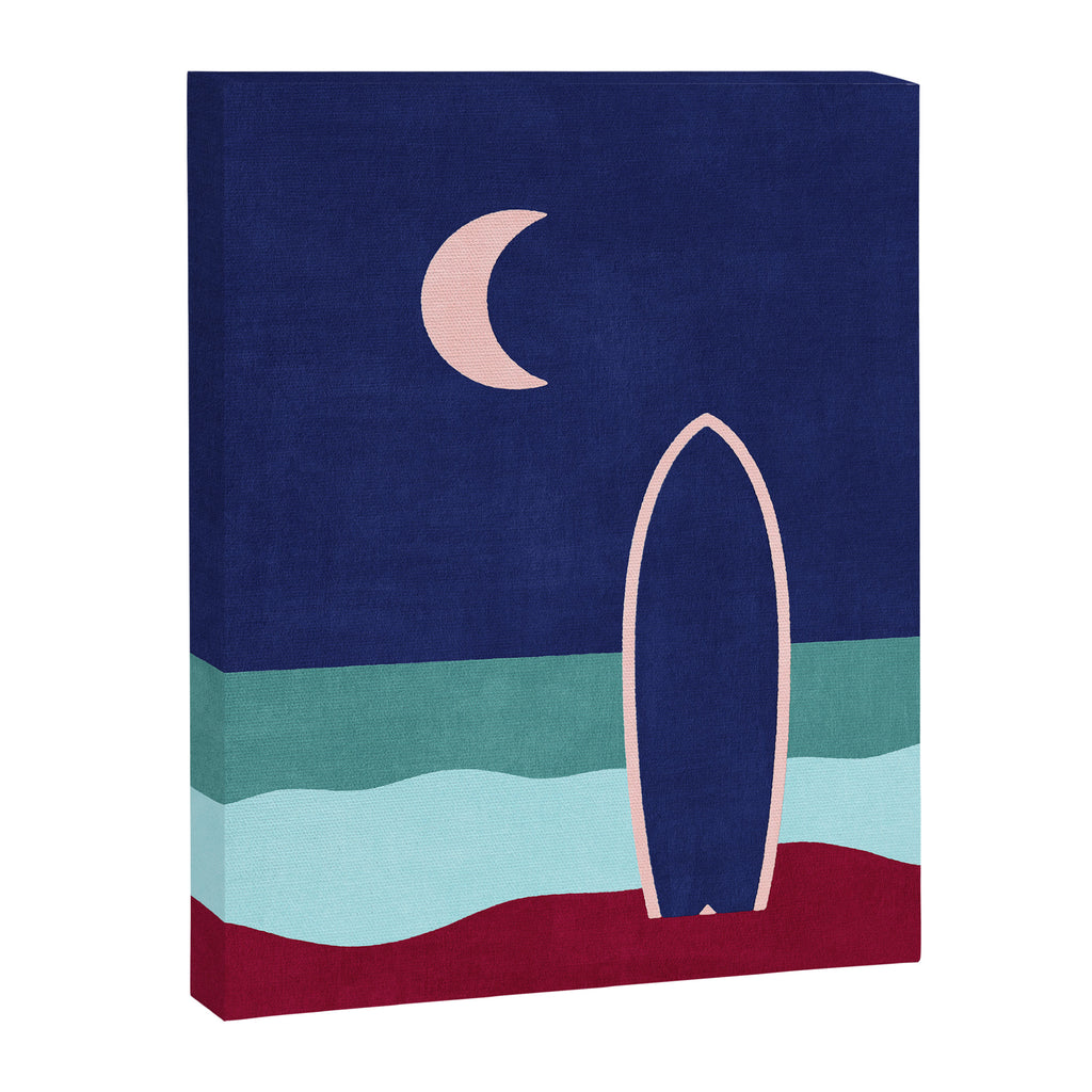 LANDSHAPES - Beach - night Canvas Print Gallery Image 6