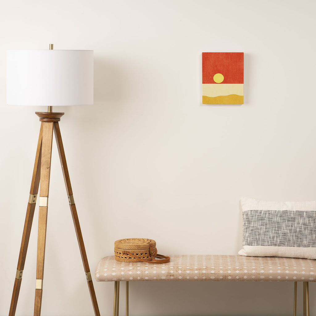 LANDSHAPES / Beach - Sunset Canvas Print Gallery Image 2