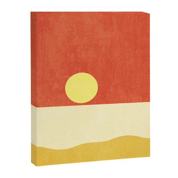 LANDSHAPES / Beach - Sunset Canvas Print Gallery Image 1