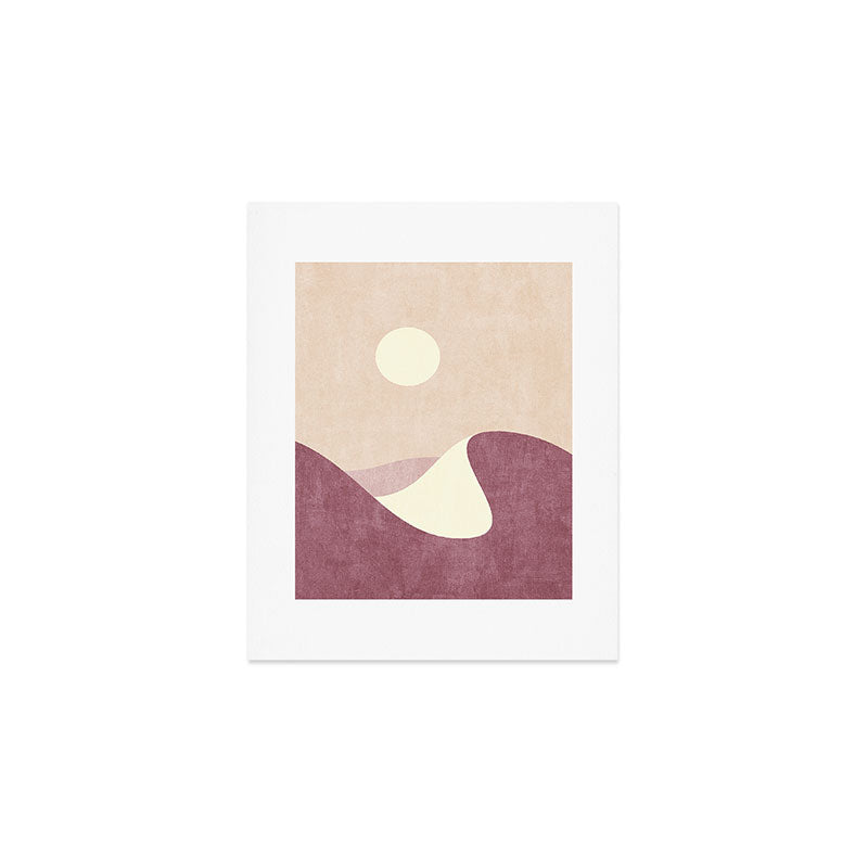 LANDSHAPES / Desert - Day Art Print Gallery Image 1