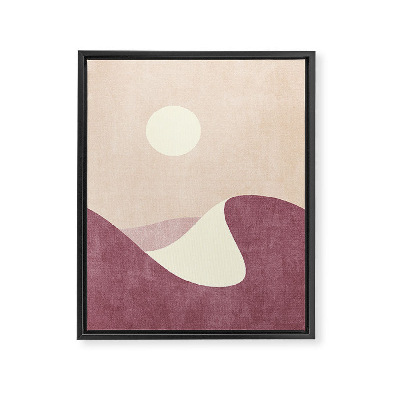LANDSHAPES / Desert - Day Framed Canvas Print Gallery Image 6