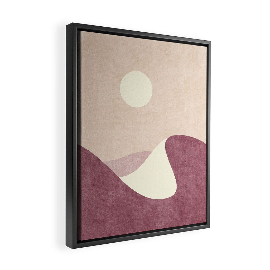 LANDSHAPES / Desert - Day Framed Canvas Print Gallery Image 2