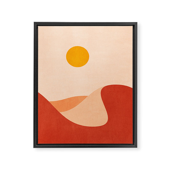 LANDSHAPES - Desert - day Framed Canvas Print Gallery Image 1