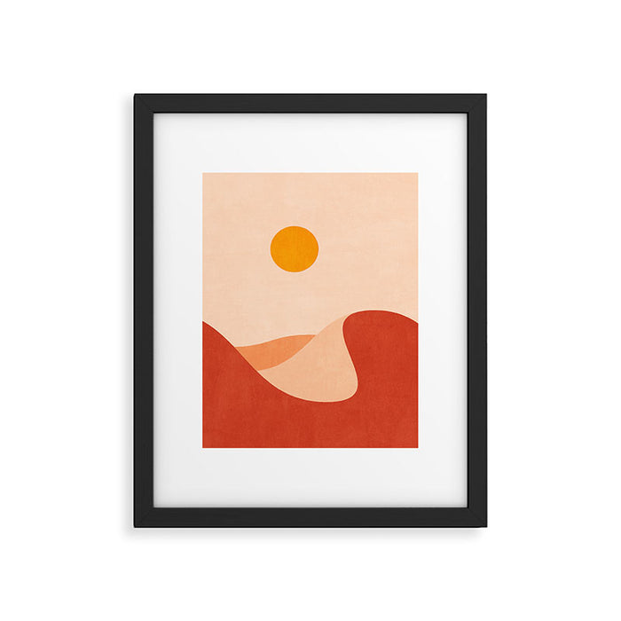 LANDSHAPES - Desert - day Framed Art Print Gallery Image 1
