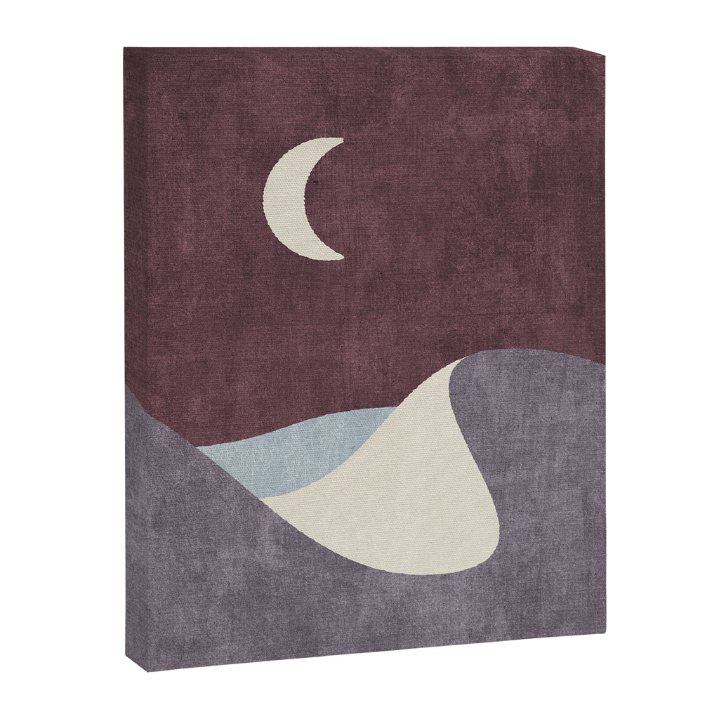 LANDSHAPES / Desert - Night Canvas Print Gallery Image 6
