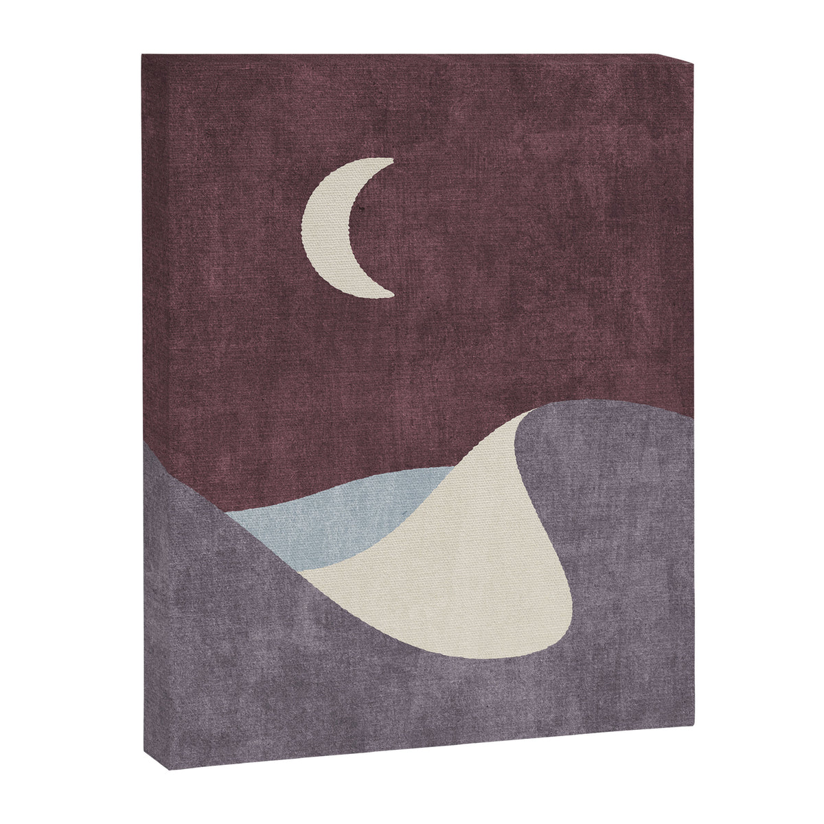 LANDSHAPES / Desert - Night Canvas Print Gallery Image 6