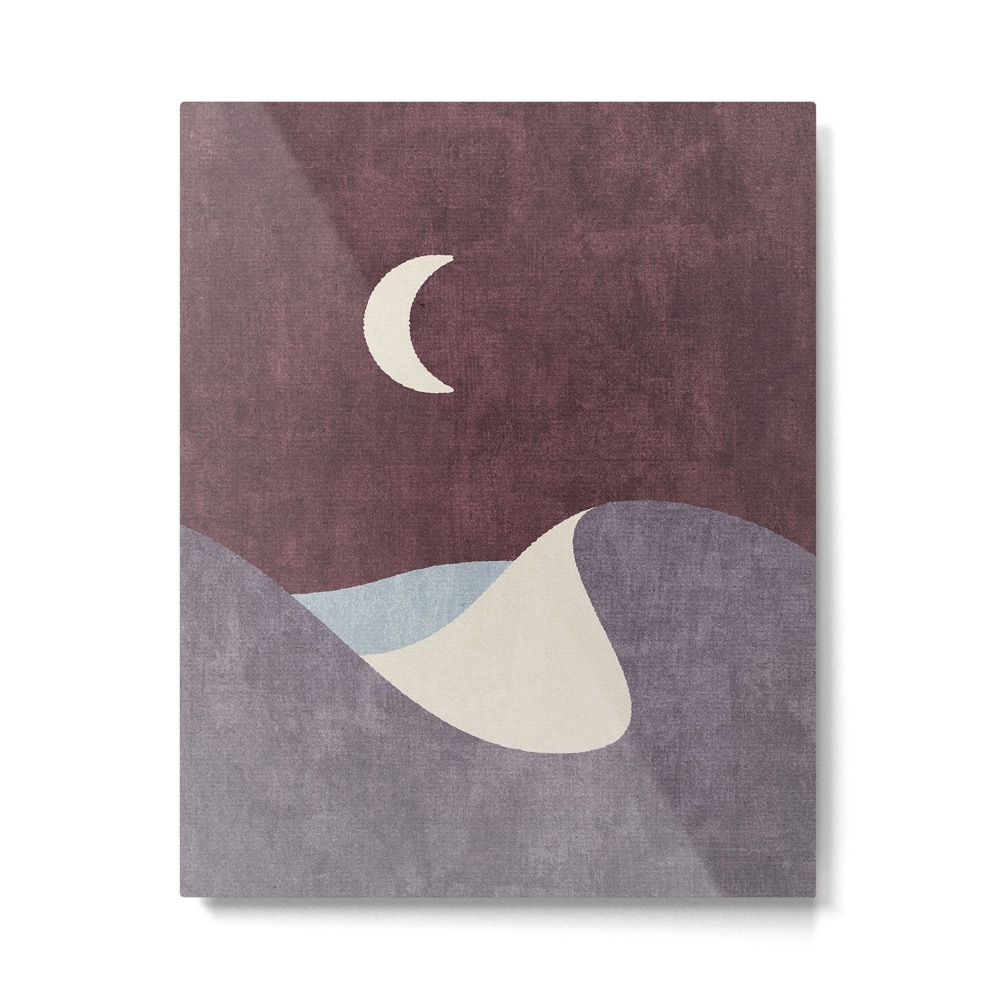 LANDSHAPES / Desert - Night Metal Print Gallery Image 4
