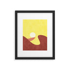 LANDSHAPES / Desert - Sunset Framed Art Print Gallery Image 5