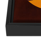 LANDSHAPES - Desert - sunset Framed Canvas Print Gallery Image 3