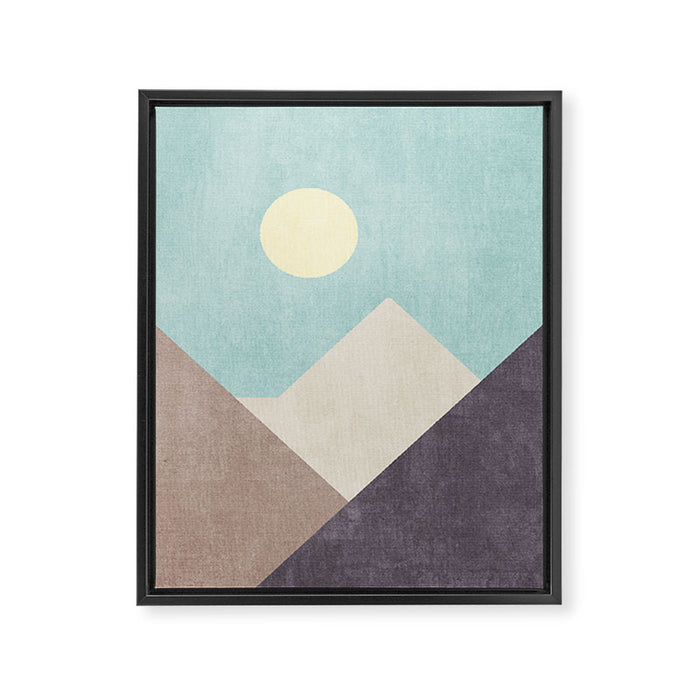 LANDSHAPES / Mountains - Day Framed Canvas Print Gallery Image 1