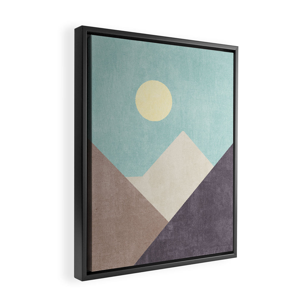 LANDSHAPES / Mountains - Day Framed Canvas Print Gallery Image 2