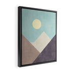 LANDSHAPES / Mountains - Day Framed Canvas Print Gallery Image 2