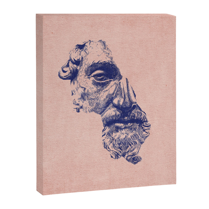 MARCUS AURELIUS ANTONINUS AUGUSTUS / Ballpen Canvas Print Gallery Image 1