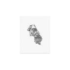 MARCUS AURELIUS ANTONINUS AUGUSTUS / black / white Art Print Gallery Image 1