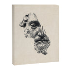 MARCUS AURELIUS ANTONINUS AUGUSTUS / Ink Canvas Print Gallery Image 3