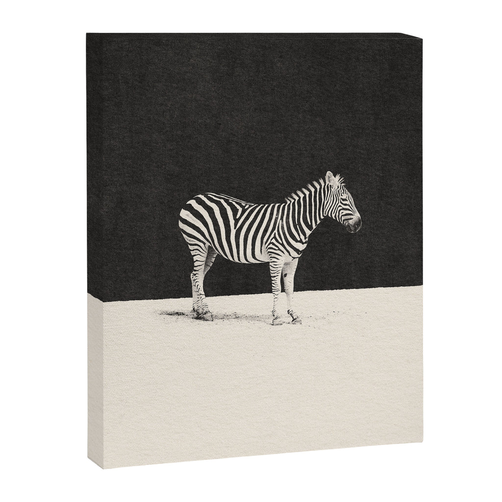 MINIMAL ANIMAL / Zebra Canvas Print Gallery Image 6
