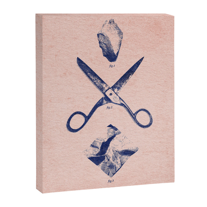 PLAY / Rock Scissors Paper Canvas Print Gallery Image 1