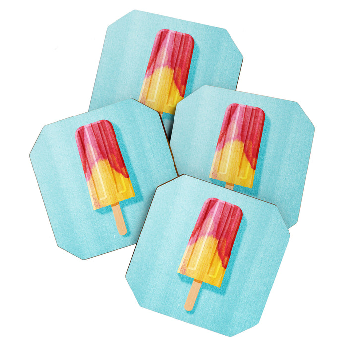 POPSICLE / Cherry, Orange Coaster Gallery Image 1