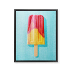POPSICLE / Cherry, Orange Framed Canvas Print Gallery Image 6