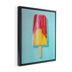 POPSICLE / Cherry, Orange Framed Canvas Print Gallery Image 2