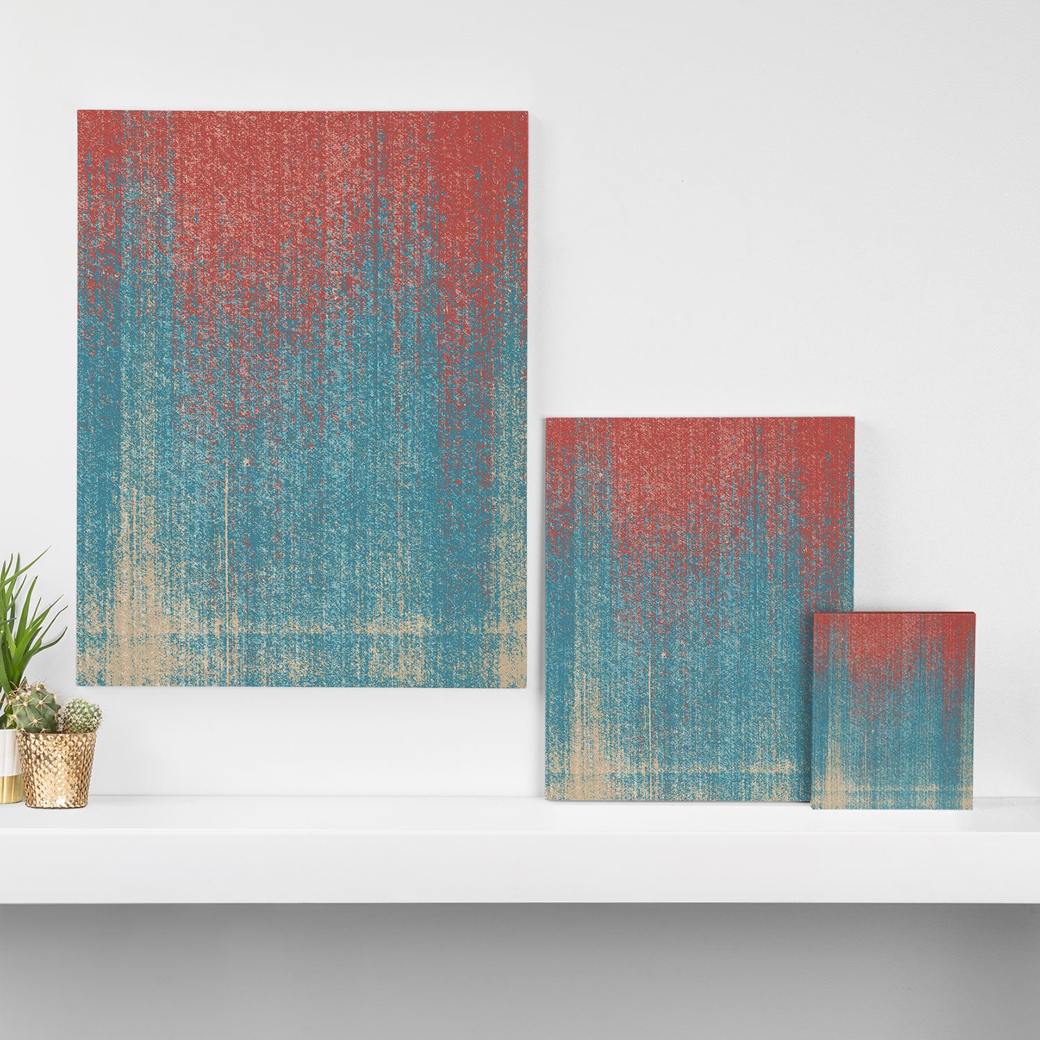 SCRATCHES / Eleven Canvas Print Gallery Image 3