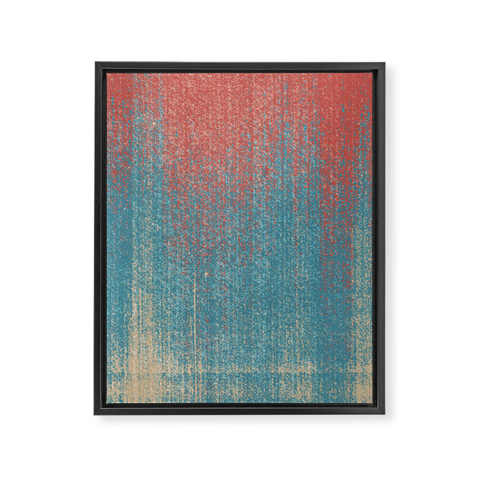 SCRATCHES / Eleven Framed Canvas Print Gallery Image 1