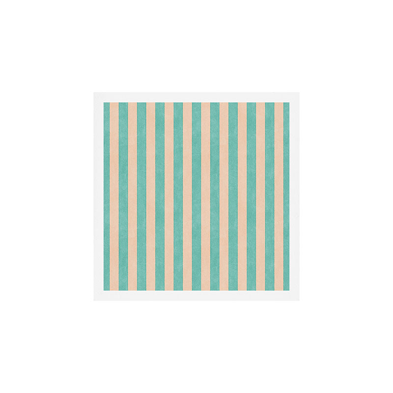 STRIPES 001 F - Mint Art Print Gallery Image 1