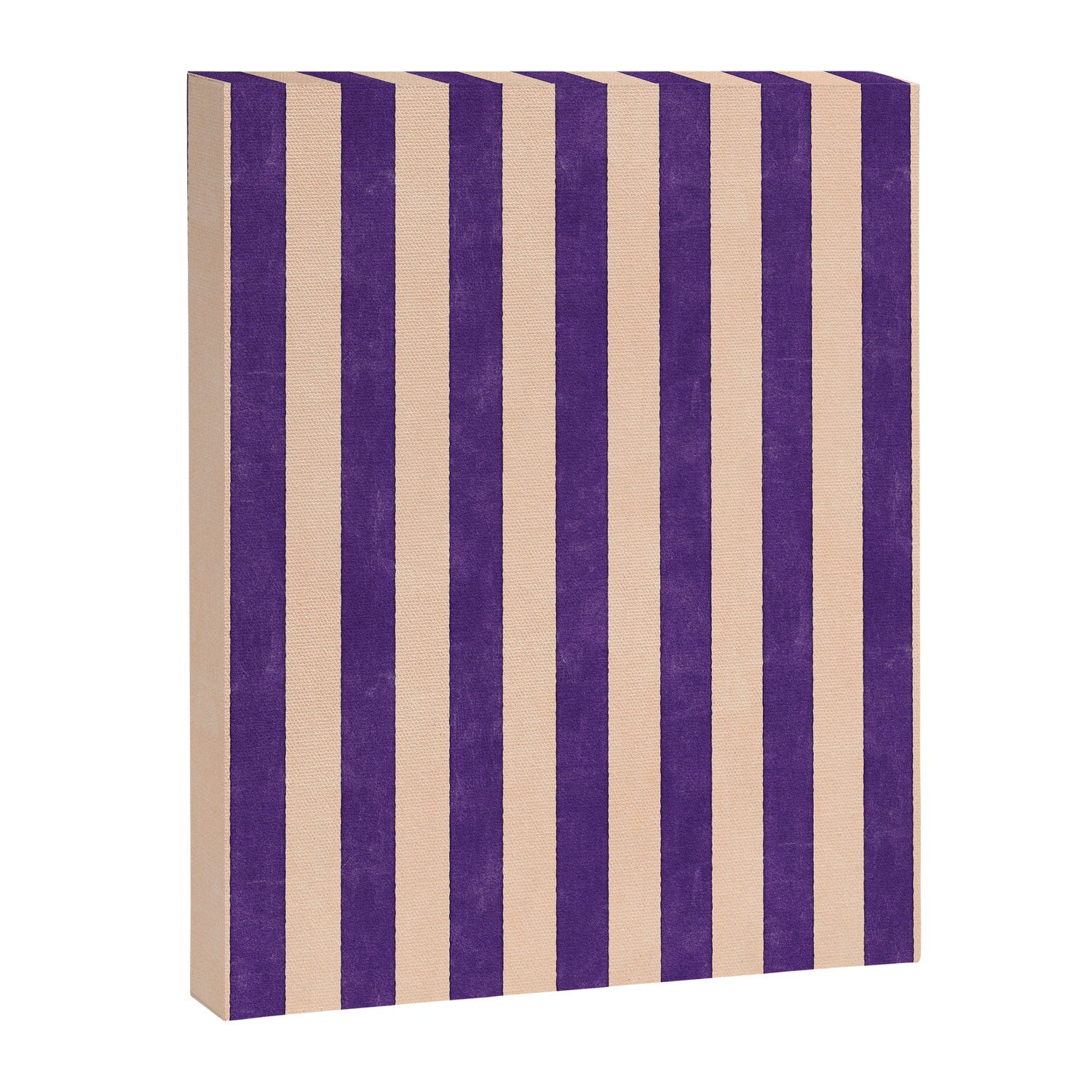 STRIPES 001 H - Fig Canvas Print Gallery Image 3
