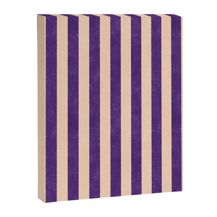 STRIPES 001 H - Fig Canvas Print Gallery Image 1