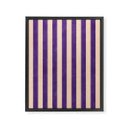 STRIPES 001 H - Fig Framed Canvas Print Gallery Image 8