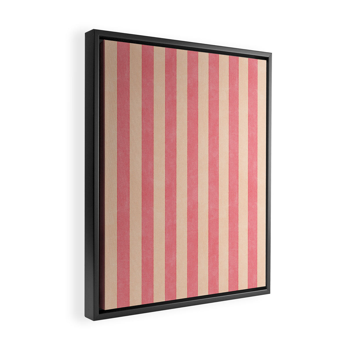 STRIPES 001 K - Lollipop Framed Canvas Print Gallery Image 2