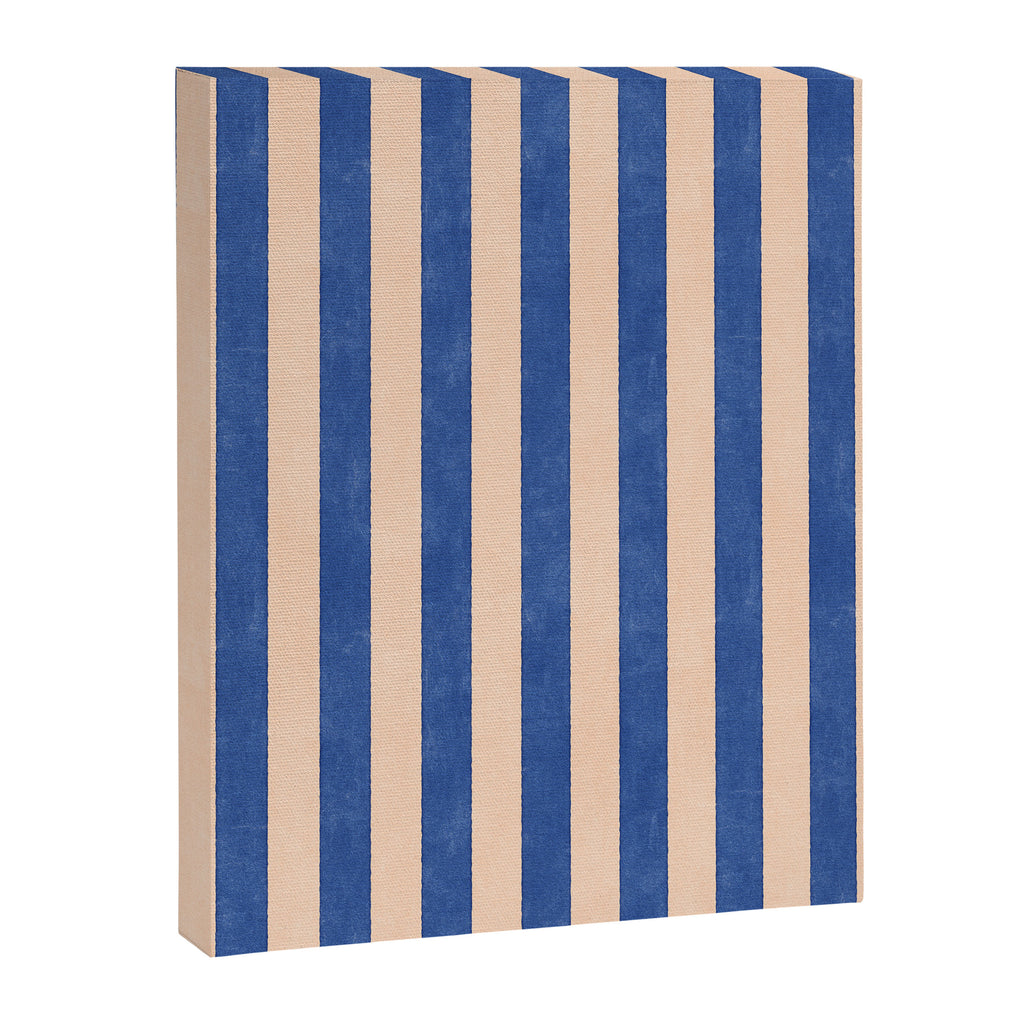 STRIPES 001 O - Sapphire Canvas Print Gallery Image 8