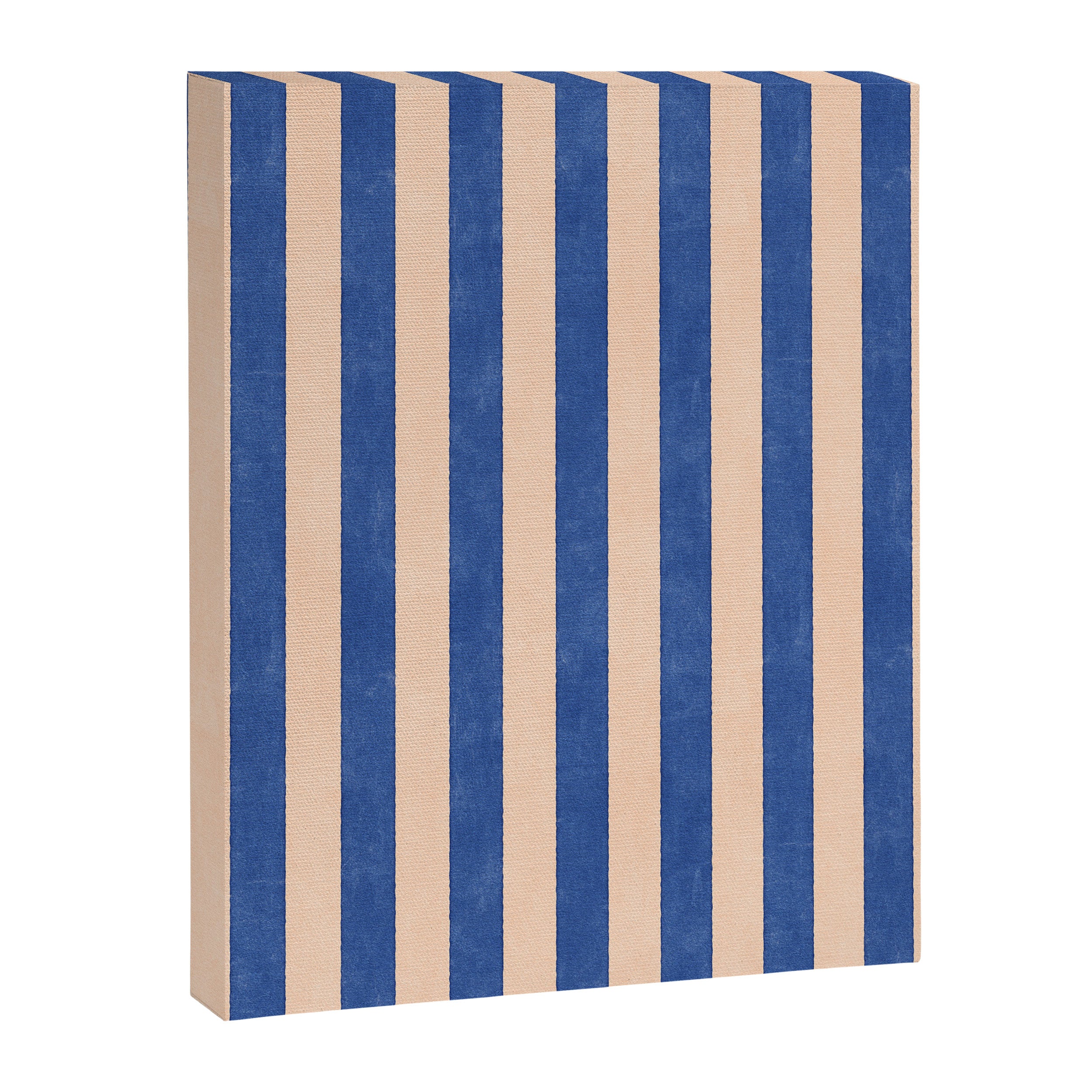 STRIPES 001 O - Sapphire Canvas Print Gallery Image 8