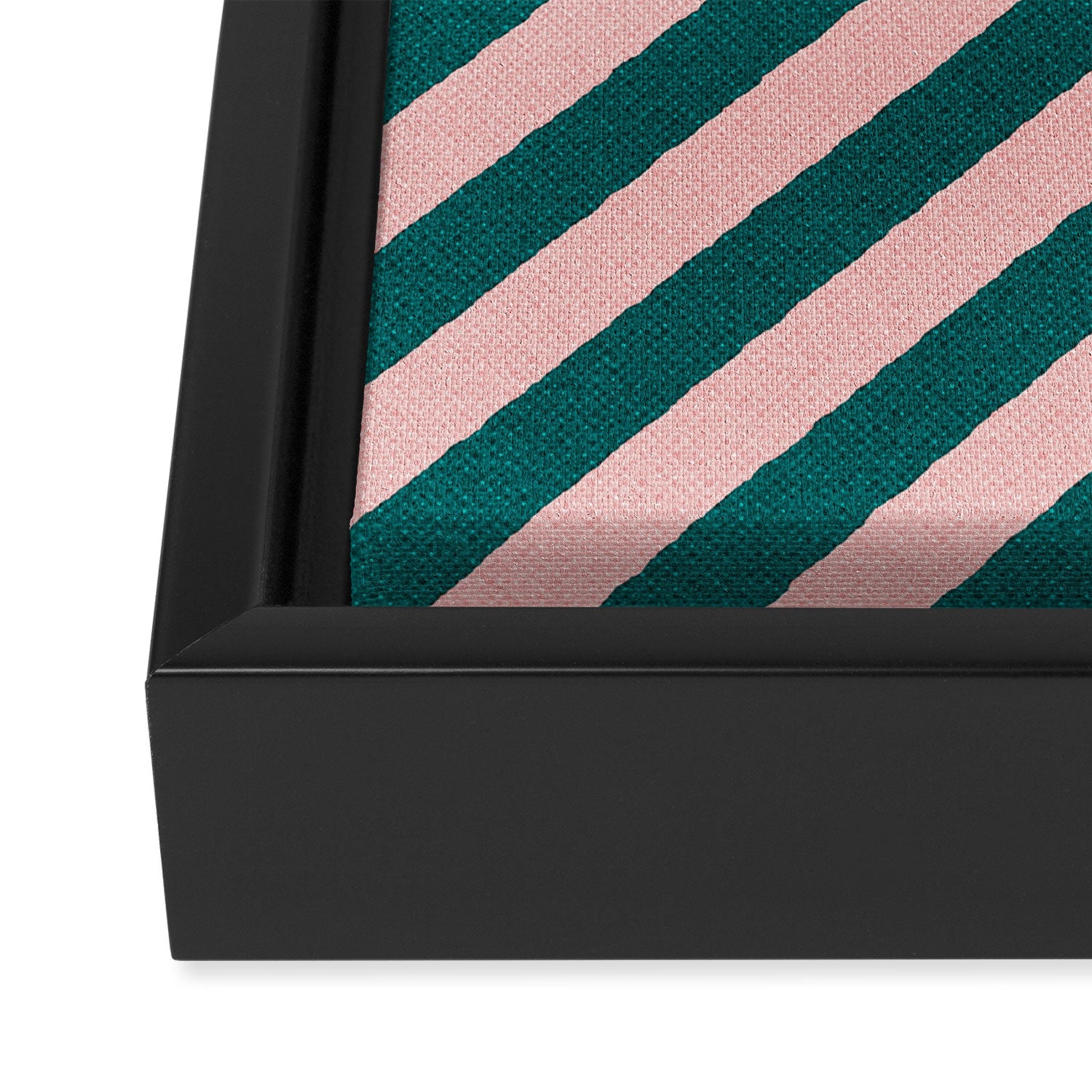 STRIPES - 002 - a Framed Canvas Print Gallery Image 3