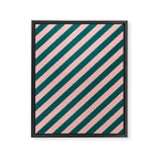 STRIPES - 002 - a Framed Canvas Print Gallery Image 6