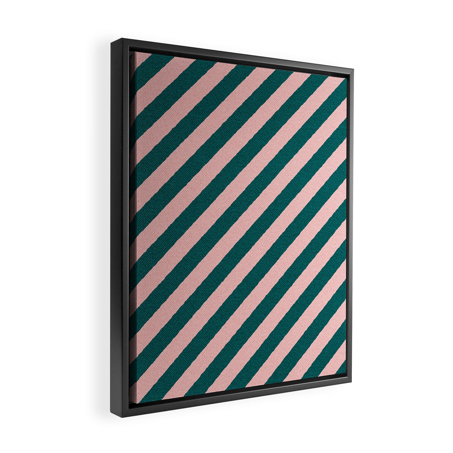 STRIPES - 002 - a Framed Canvas Print Gallery Image 2