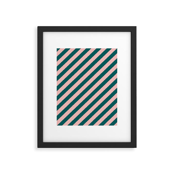 STRIPES - 002 - a Framed Art Print Gallery Image 1