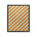 STRIPES - 002 - b Framed Canvas Print Gallery Image 6