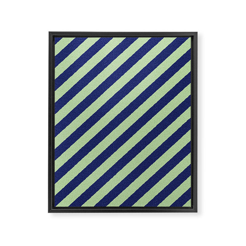STRIPES - 002 - d Framed Canvas Print Gallery Image 6