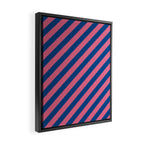 STRIPES - 002 - e Framed Canvas Print Gallery Image 2