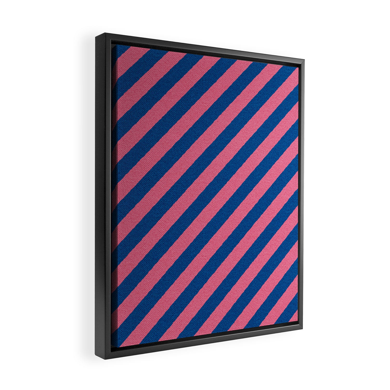 STRIPES - 002 - e Framed Canvas Print Gallery Image 2