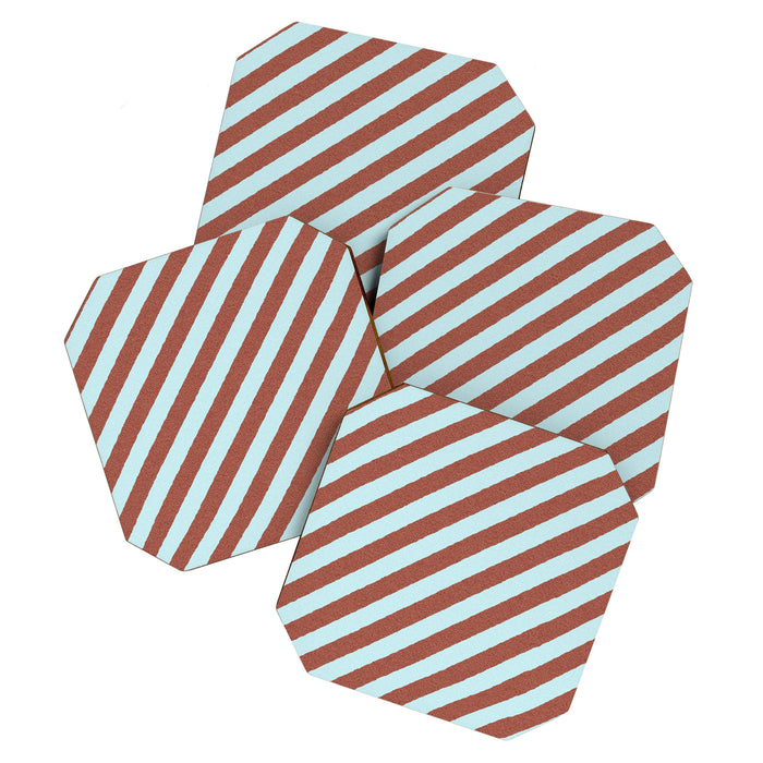 STRIPES - 002 - f Coaster Gallery Image 1